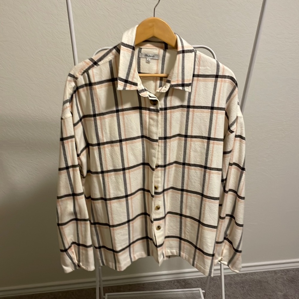 Madewell Bromley Northall Plaid Flannel Shirt